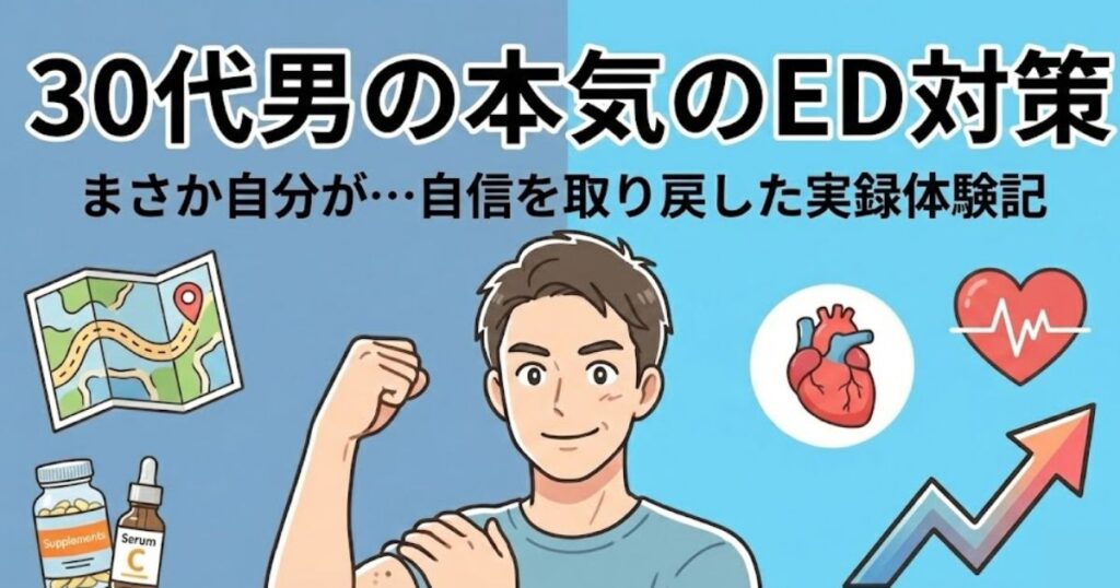 30代男の本気のED対策